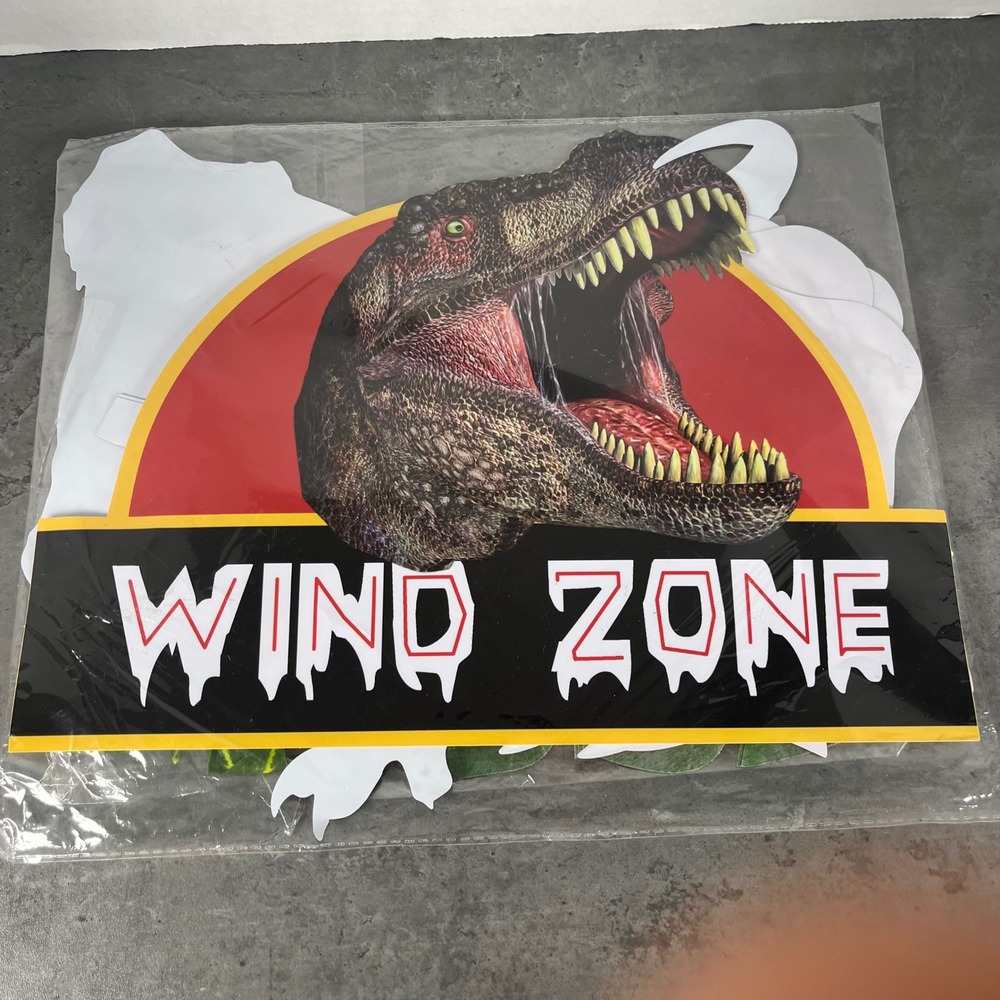 Jurassic T Rex Wind Zone Halloween Car Decorations Kit New‎ Sealed
